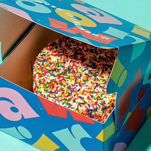 Rainbow Layer Cake to Order Online 