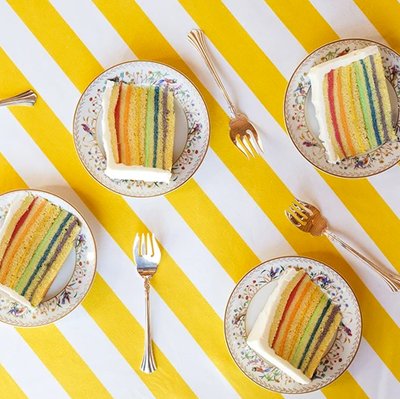 Rainbow Layer Cake to Order Online 